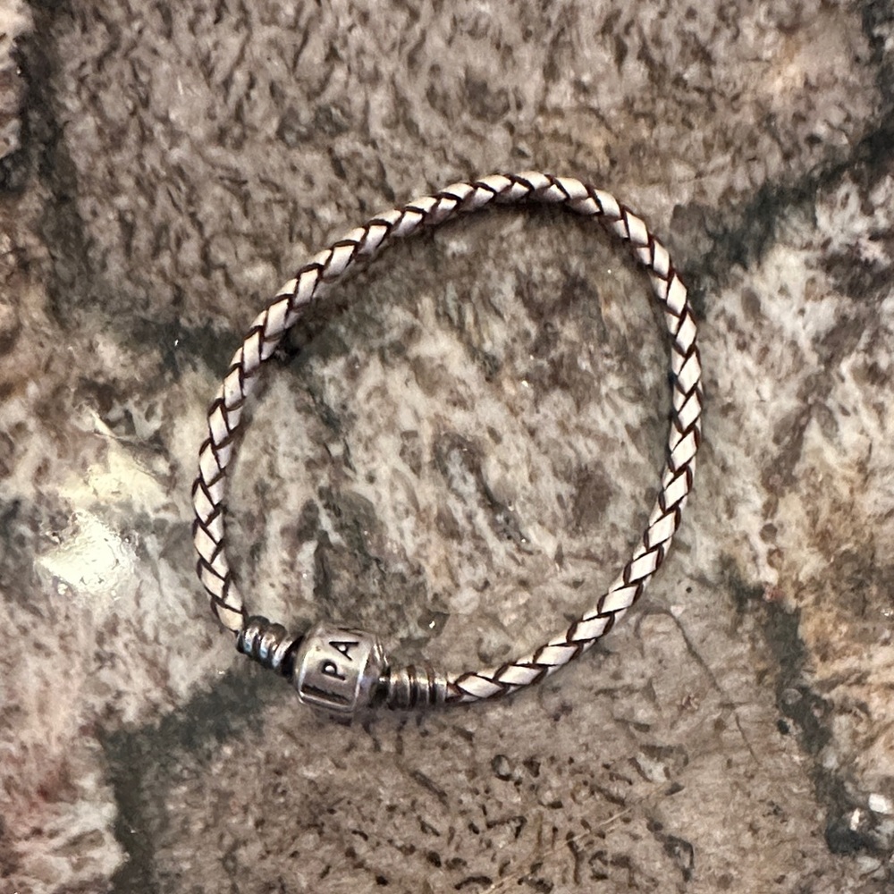 Pandora Silver Braided Bracelet